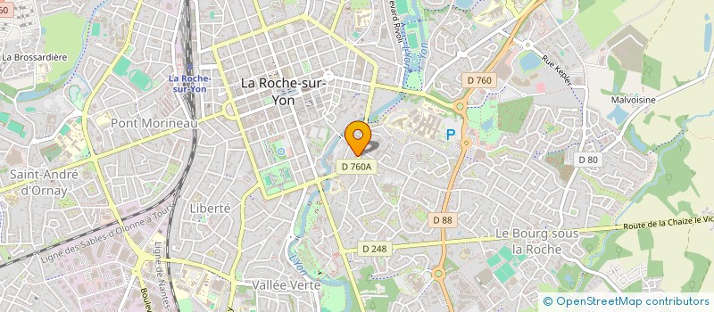 localisation de l'entreprise SERVICES COMPRIS PRO à LA ROCHE-SUR-YON