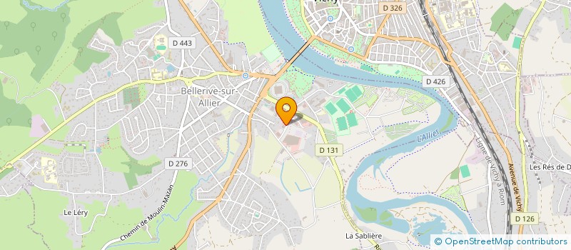 localisation de l'entreprise SERVICES CONCEPT à BELLERIVE-SUR-ALLIER