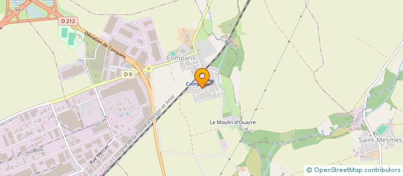 localisation de l'entreprise SERVICES & CONSEILS  COMPANS