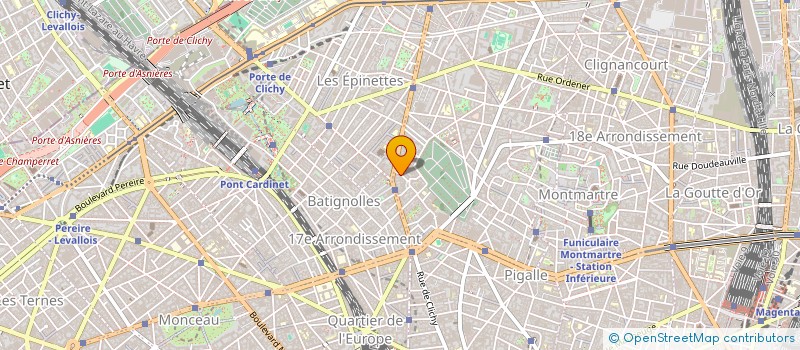 localisation de l'entreprise SERVICES CONSEILS ET ORGANISAT MUSICALES à PARIS