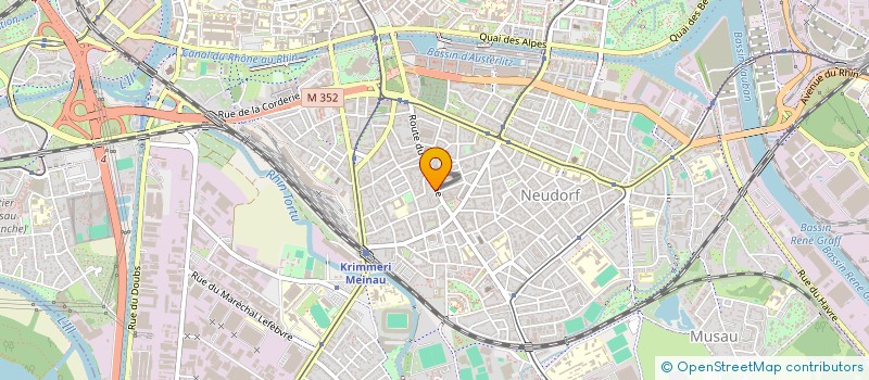 localisation de l'entreprise SERVICES CONSEILS FORMATION AUX PME à STRASBOURG
