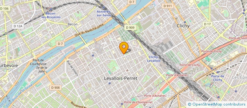 localisation de l'entreprise SERVICES-CONSEILS & PUBLICITE à LEVALLOIS-PERRET