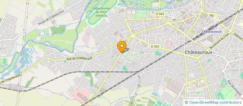 localisation de l'entreprise SERVICES CONSEILS SOCIETES à CHATEAUROUX