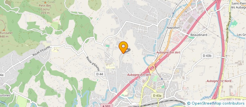 localisation de l'entreprise SERVICES & CONSTRUCTION JEREMY ELBISSER à SIX-FOURS-LES-PLAGES