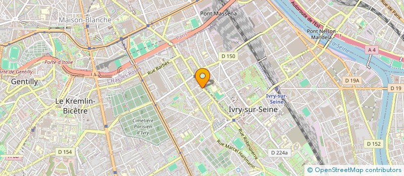 localisation de l'entreprise SERVICES D ADMINISTRATION ET DE GESTION ECONOMIQUE DES RESEAUX à IVRY-SUR-SEINE