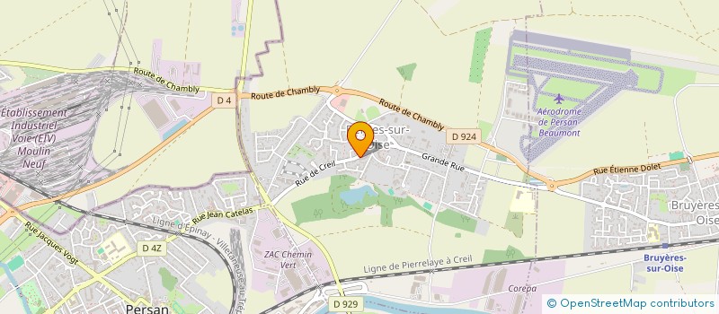 localisation de l'entreprise SERVICES D'OR  BERNES-SUR-OISE