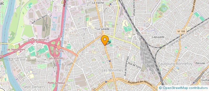 localisation de l'entreprise SERVICES DC  TOULOUSE