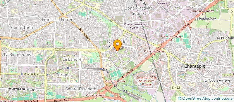 localisation de l'entreprise SERVICES DE LA POTERIE à RENNES