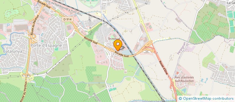 localisation de l'entreprise SERVICES DE MACONNERIE EN BATIMENT ET TRAVAUX PUBLICS  PERPIGNAN