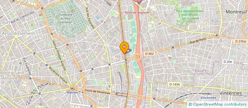 localisation de l'entreprise SERVICES DE MONTAGE ET D ETAIEMENT à PARIS