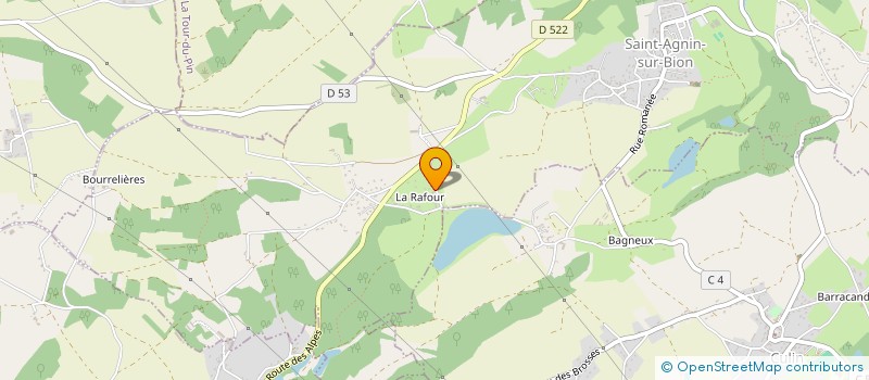 localisation de l'entreprise SERVICES DE RAPATRIEMENT ET DE THANATOPRAXIE - SRT à SAINT-AGNIN-SUR-BION