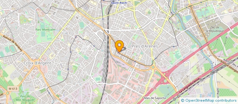 localisation de l'entreprise SERVICES DES PROFESSIONNELS BATIMENT 34  MONTPELLIER