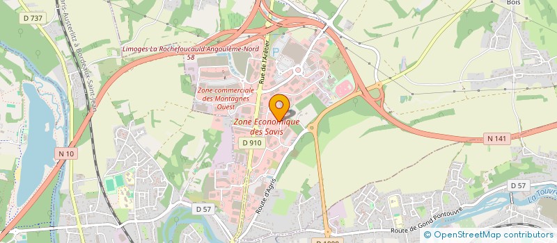 localisation de l'entreprise SERVICES DIFFUSION DEVELOPPEMENT +  CHAMPNIERS