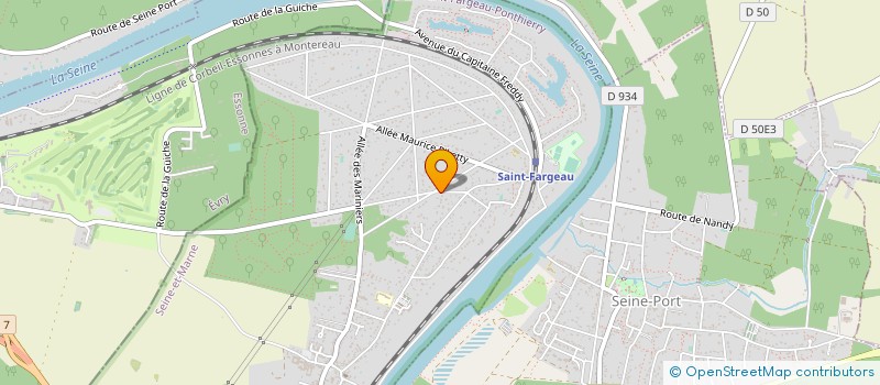 localisation de l'entreprise SERVICES DISTRIBUTION PLUS à SAINT-FARGEAU-PONTHIERRY