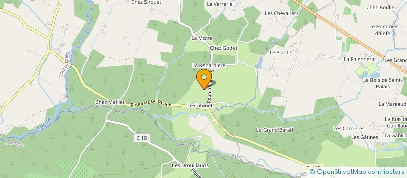 localisation de l'entreprise SERVICES DISTRIBUTION PRO  CHAMOUILLAC