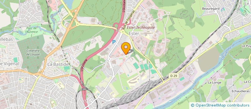 localisation de l'entreprise SERVICES EDITIONS DU BATIMENT ET DES TRAVAUX PUBLICS à LIMOGES