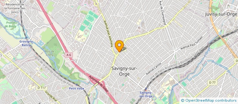 localisation de l'entreprise SERVICES ELEC 2000 SARL à SAVIGNY-SUR-ORGE