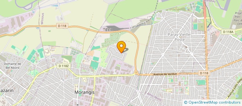 localisation de l'entreprise SERVICES ELECTRICITE BATIMENT à MORANGIS