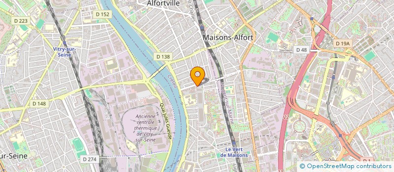 localisation de l'entreprise SERVICES EMBALLAGES à ALFORTVILLE