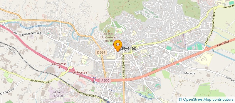 localisation de l'entreprise SERVICES EMPLOIS SOLIDARITE à HYERES