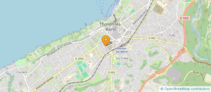 localisation de l'entreprise SERVICES EN CHABLAIS à THONON-LES-BAINS