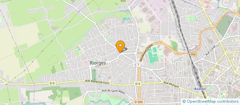 localisation de l'entreprise SERVICES ENERGIES à RIORGES