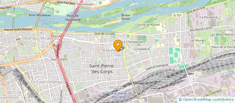 localisation de l'entreprise SERVICES ENTREPRISES à SAINT-PIERRE-DES-CORPS