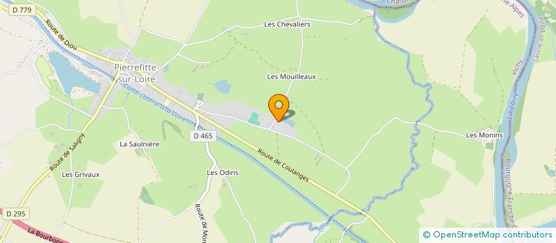 localisation de l'entreprise SERVICES - ENTRETIEN - BOIS  MONETAY-SUR-LOIRE