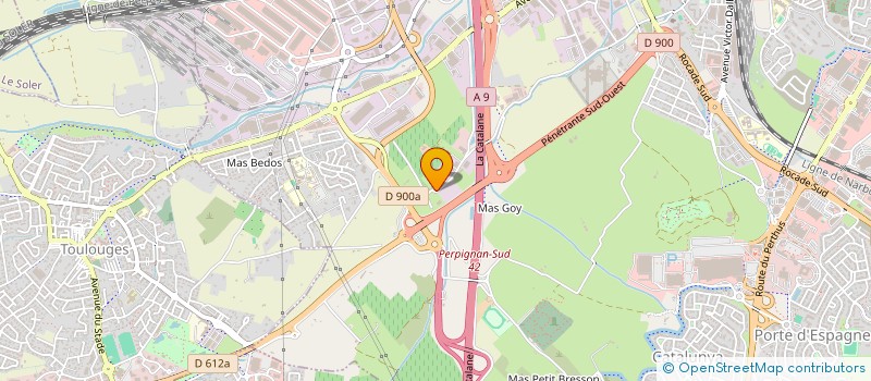 localisation de l'entreprise SERVICES-ENVIRONNEMENT-BOIS ENERGIE S.E.B E  PERPIGNAN