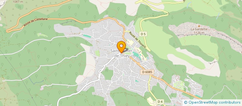 localisation de l'entreprise SERVICES ET CONSEILS EN IMMOBILIER  SAINT-VALLIER-DE-THIEY