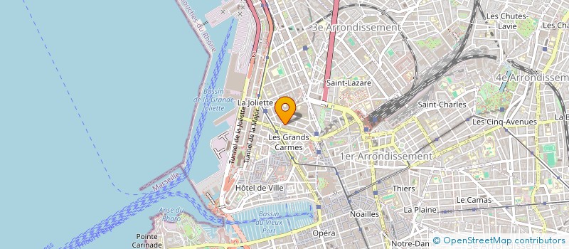 localisation de l'entreprise SERVICES ET DEVELOPPEMENT à MARSEILLE
