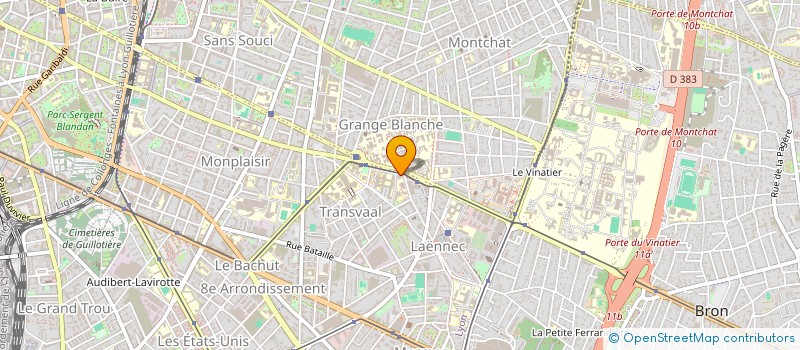 localisation de l'entreprise SERVICES ET DIFFUSION AUTOMOBILES à LYON