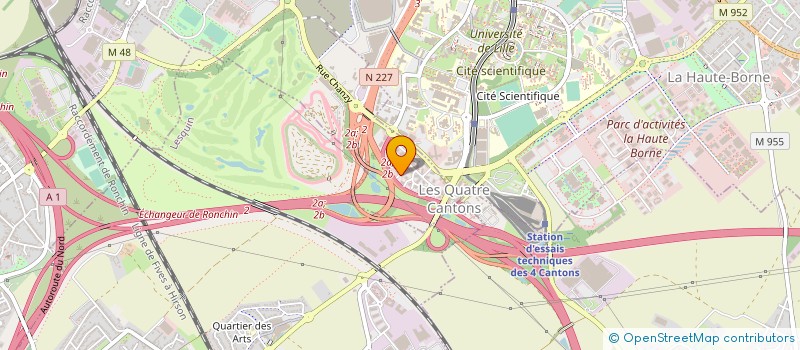localisation de l'entreprise SERVICES ET EQUIPEMENTS INDUSTRIELS à LEZENNES