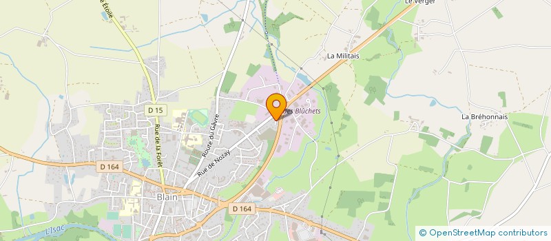 localisation de l'entreprise SERVICES ET INSTRUMENTS DE GEOPHYSIQUE à BOUVRON