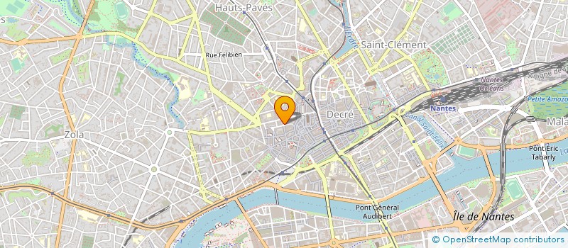 localisation de l'entreprise SERVICES ET LOISIRS à NANTES