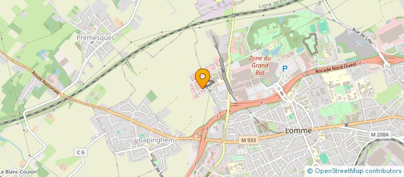 localisation de l'entreprise SERVICES ET MANDATS DOMICILE à LILLE