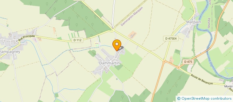 localisation de l'entreprise SERVICES ET MATERIEL DE SANTE à DAMMARTIN-MARPAIN