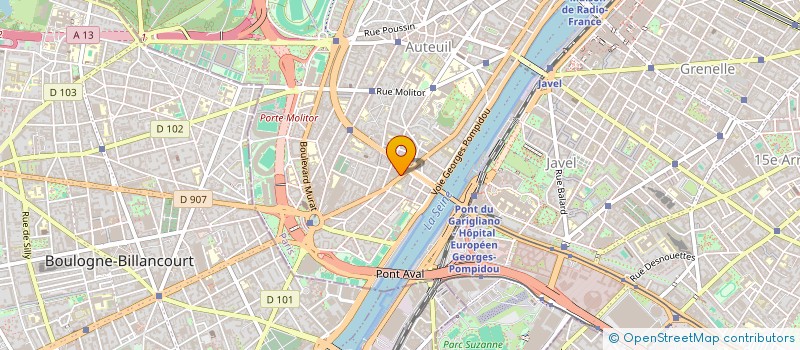 localisation de l'entreprise SERVICES ET PATRIMOINE  PARIS