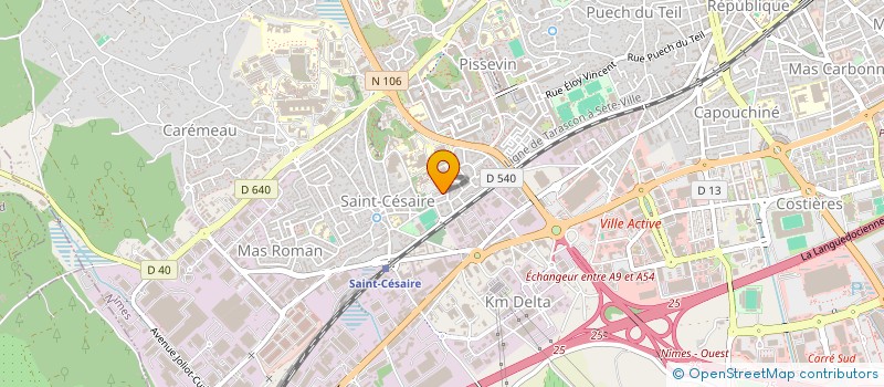 localisation de l'entreprise SERVICES ET QUALITE 30 à NIMES