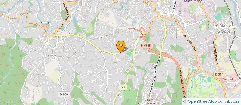 localisation de l'entreprise SERVICES ET RENOVATIONS II à GRASSE