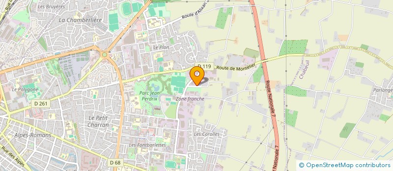 localisation de l'entreprise SERVICES ET SOLUTIONS  VALENCE