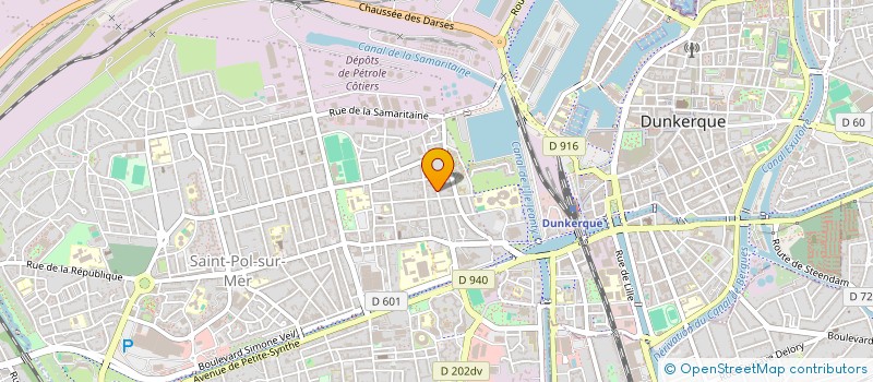 localisation de l'entreprise SERVICES ET TRANSPORTS à DUNKERQUE