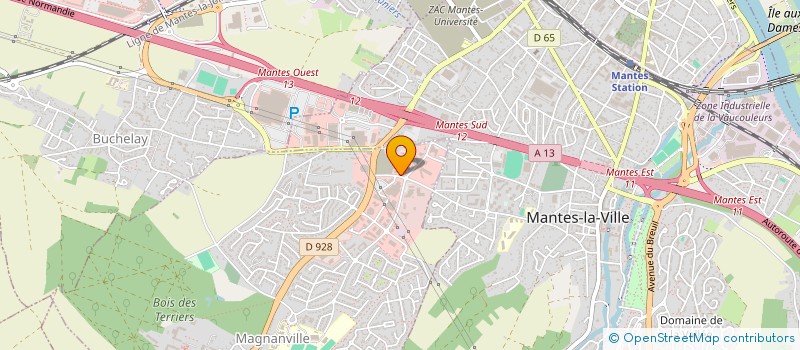localisation de l'entreprise SERVICES ET TRAVAUX DANS LE BATIMENT à MAGNANVILLE