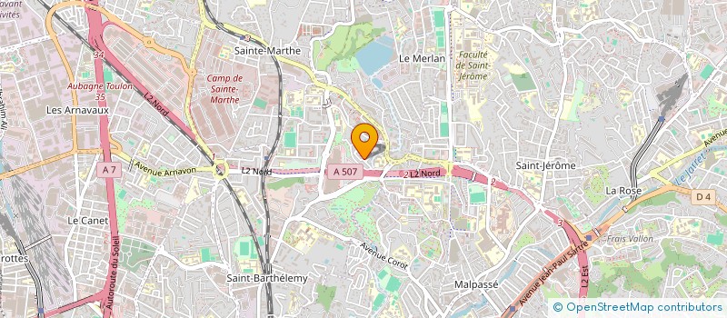 localisation de l'entreprise SERVICES ET VERS CA à MARSEILLE