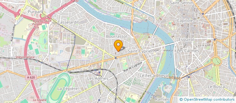 localisation de l'entreprise SERVICES ET VISION à TOULOUSE