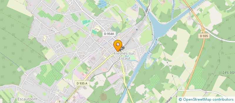 localisation de l'entreprise SERVICES ET VOYAGES  FRESNES-SUR-ESCAUT