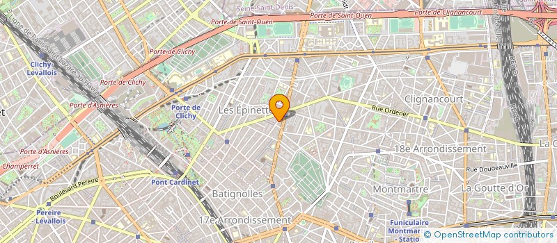 localisation de l'entreprise SERVICES ETOILES  PARIS