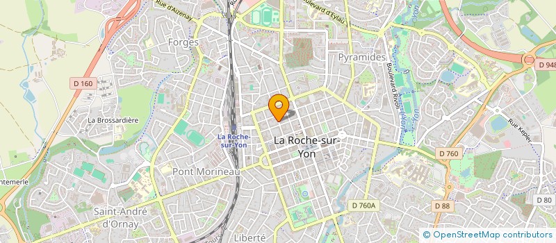 localisation de l'entreprise SERVICES ETUDES CONSEIL AMENAGEMENT à LA ROCHE-SUR-YON