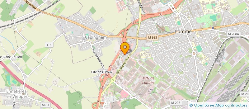 localisation de l'entreprise SERVICES ETUDES REALISATIONS VENTES  LILLE