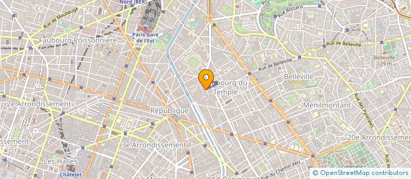 localisation de l'entreprise SERVICES EUDES CONSEILS IMPRESSIONS LANC à PARIS